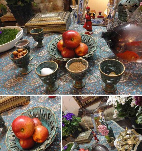 عکس سفره ی نوروز
