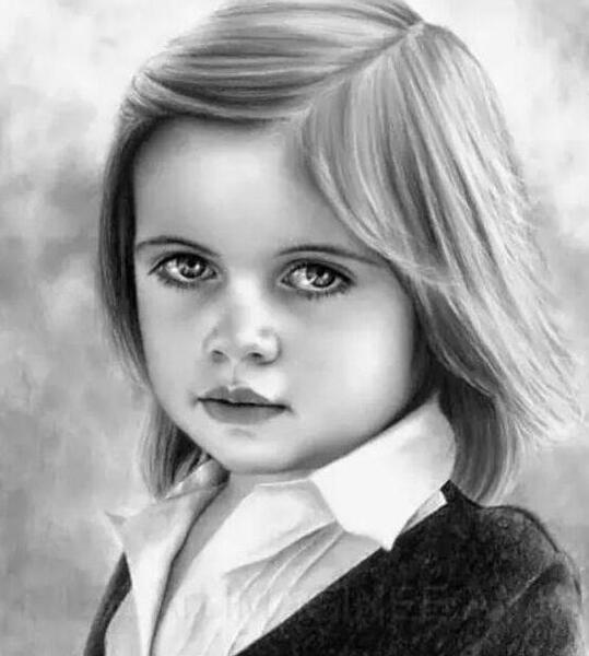 عکس های نقاشی چهره زیبا