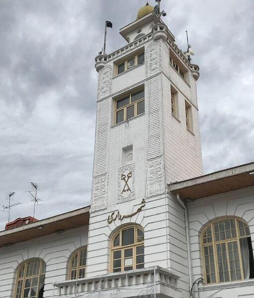 عکس ساختمان شهرداری رشت