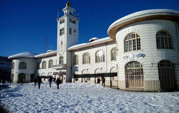 عکس ساختمان شهرداری رشت