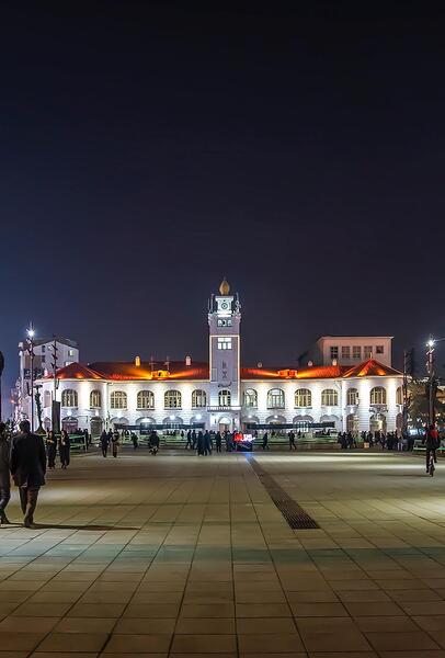 عکس ساختمان شهرداری رشت