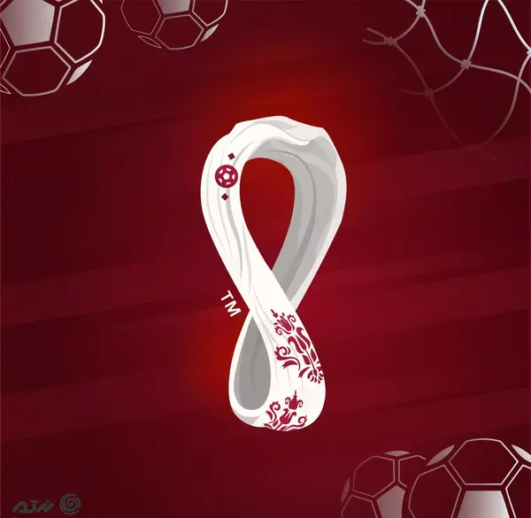 عکس آرم جام جهانی قطر
