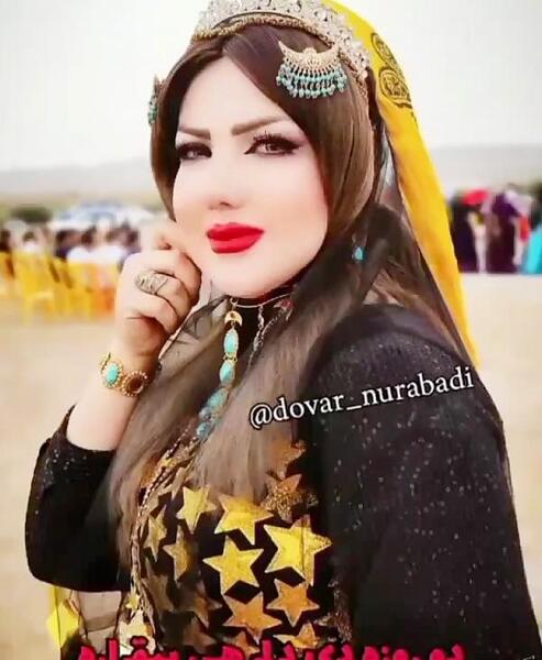 عکس زن لر زیبا