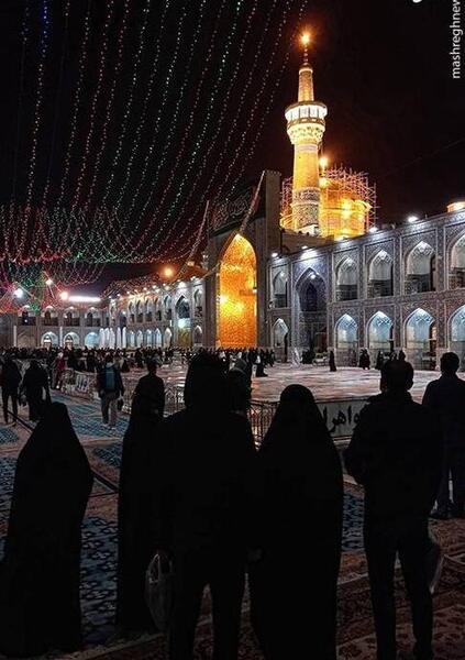 عکس حرم امام رضا سایز استوری