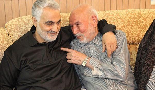 عکس پدر قاسم سلیمانی