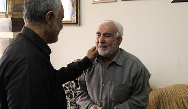عکس پدر قاسم سلیمانی