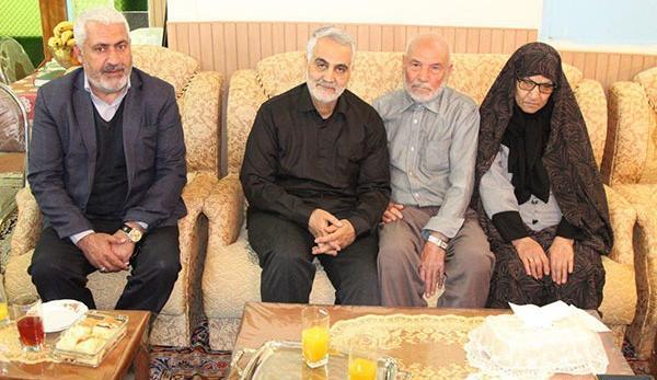 عکس پدر قاسم سلیمانی