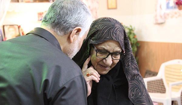عکس پدر قاسم سلیمانی