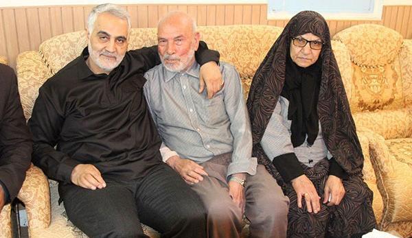 عکس پدر قاسم سلیمانی
