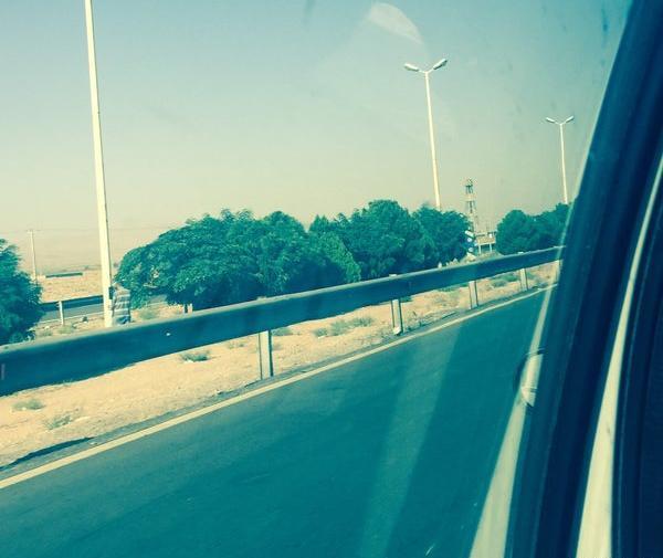 عکس جاده رفسنجان