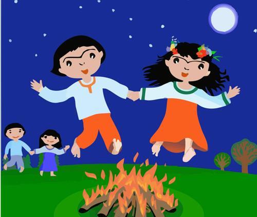 عکس نقاشی چهارشنبه سوری زیبا