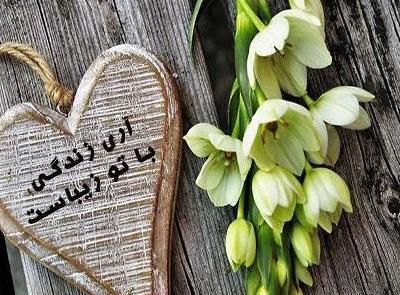 عکس نوشته محمد و مریم