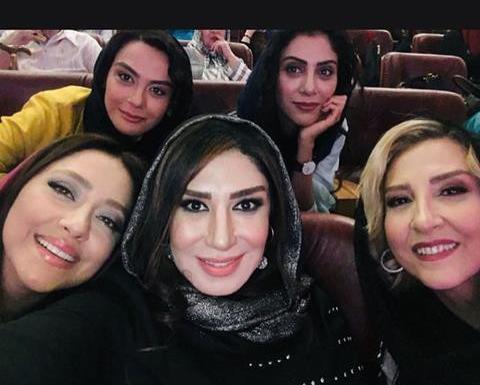 عکس بازیگران زن در جشن حافظ 98