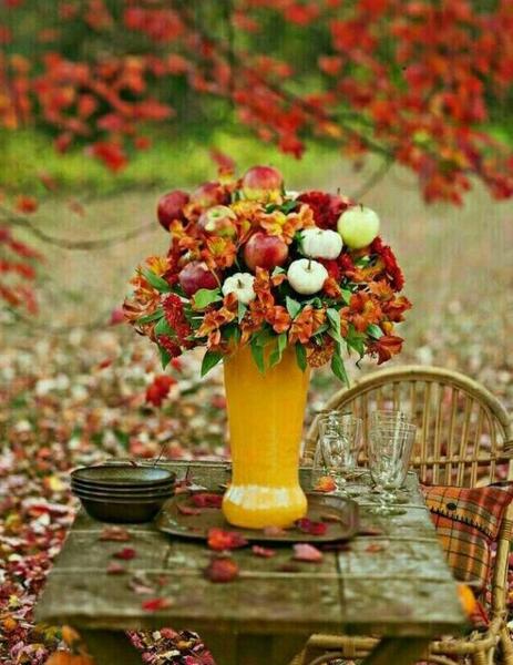 عکس گل پاییزی برای پروفایل