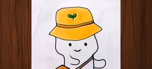 عکس نقاشی ساده و زیبای فانتزی