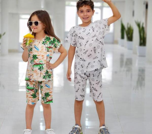 عکس مدل شلوارک نخی بچه گانه