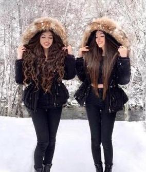 عکس لباس زمستان دخترانه