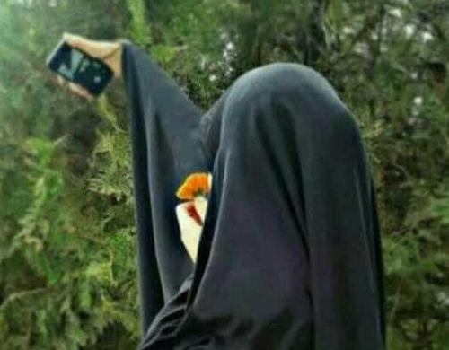 عکس فیک دخترانه با حجاب