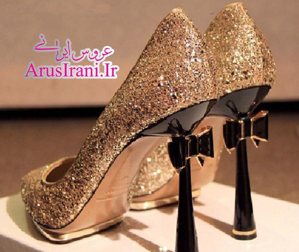 عکس کفش پاشنه بلند مشکی مجلسی
