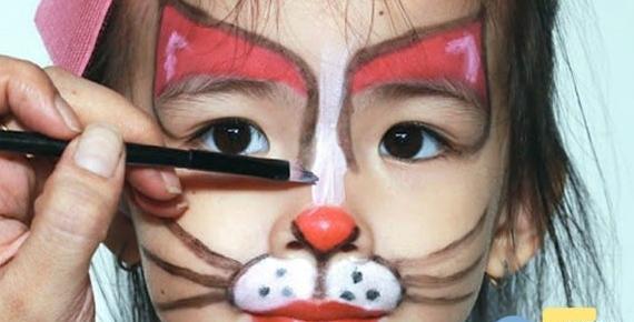 عکس نقاشی صورت بچه ها