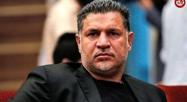 عکس سفره افطاری خونه علی دایی