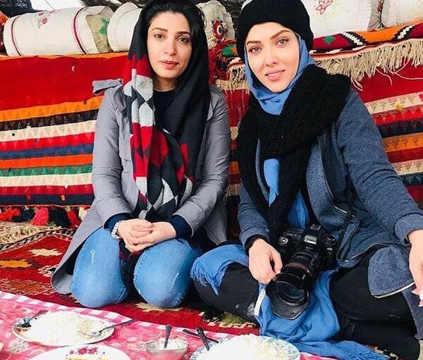 عکس لیلا اوتادی و همسر واقعیش