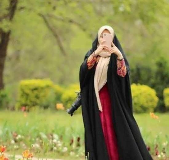 ایده عکس تولد با حجاب