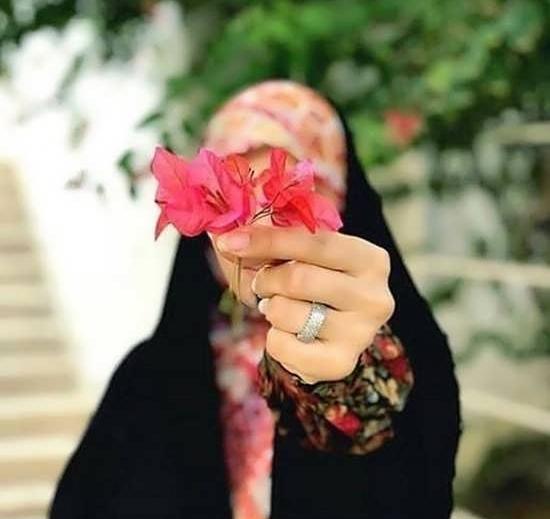 ایده عکس تولد با حجاب