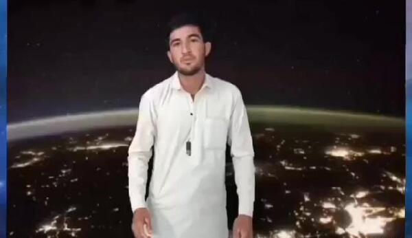 عکس دختر بلوچ با صورت