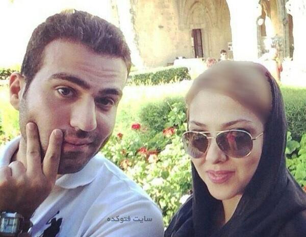 عکس لیلا اوتادی و همسرش در لباس عروس