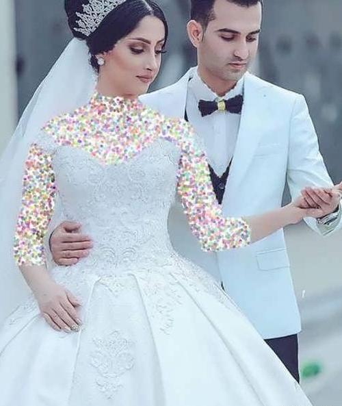 عکس عروس و داماد های محجبه