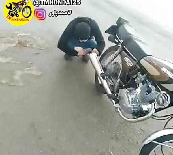 عکس موتور هوندا اسپرت شده
