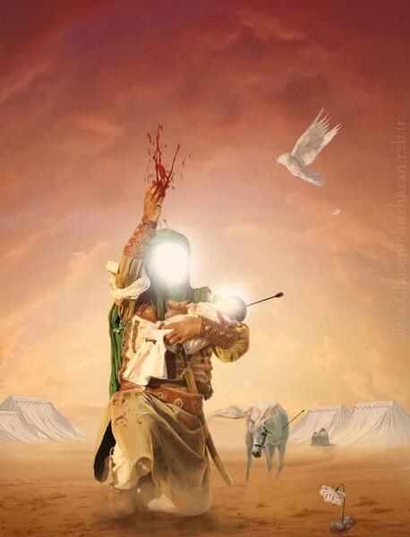 عکس امام حسین حضرت زینب