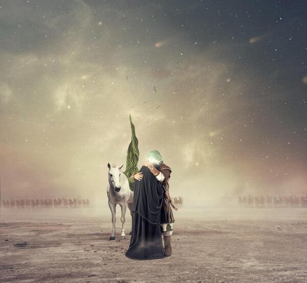 عکس امام حسین حضرت زینب