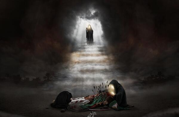 عکس امام حسین حضرت زینب