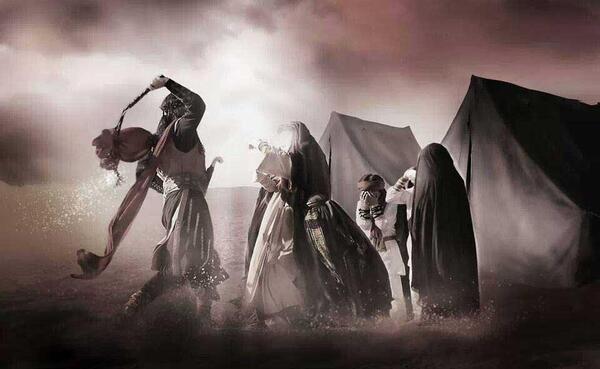عکس امام حسین حضرت زینب