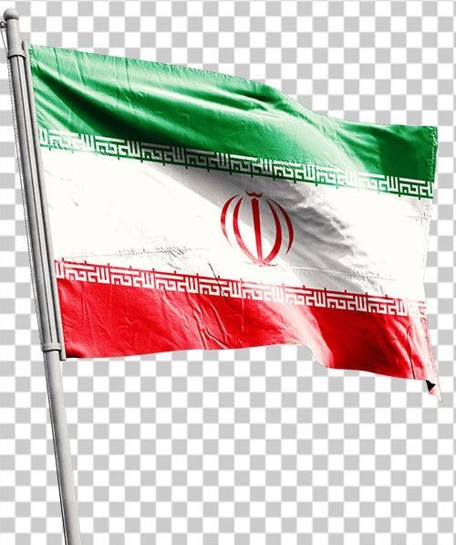 عکس پرچم ایران با گل