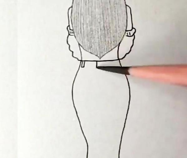 عکس نقاشی هنری دختر