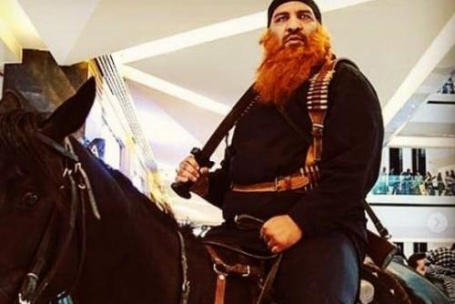 عکس ارشا اقدسی در نقش داعش