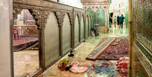 عکس حادثه حرم امام رضا