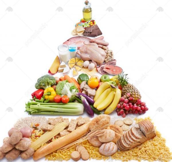 عکس هرم غذایی ایران