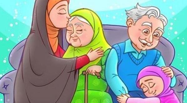 عکس در مورد نیکی به پدر و مادر