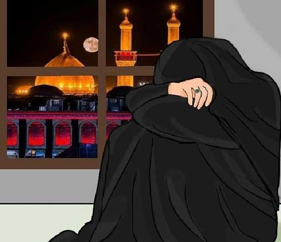 عکس دختر چادری امام حسین