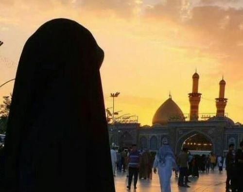 عکس دختر چادری امام حسین