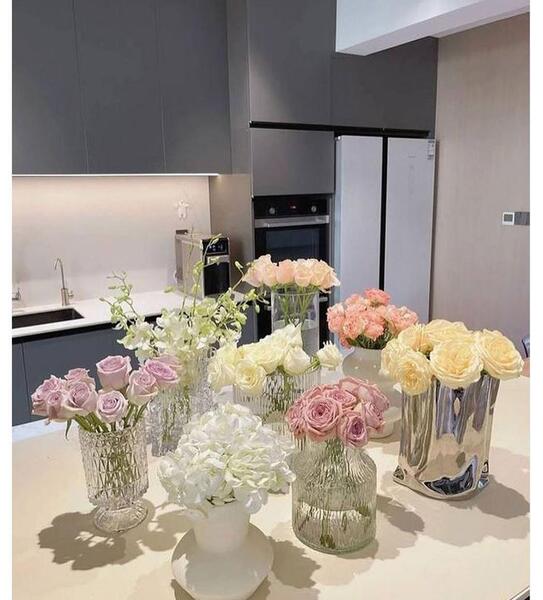 عکس گل و گلدون طبیعی جدید