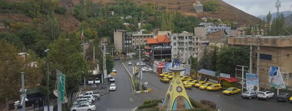 عکس جاده فشم