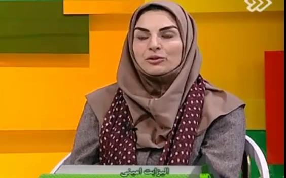 عکس الیزابت امینی قبل از عمل