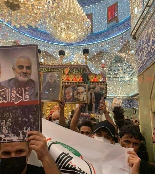 عکس عاشورا قاسم سلیمانی