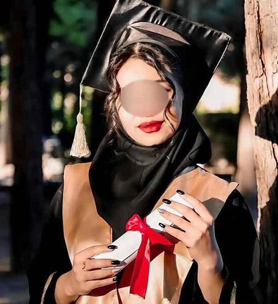 عکس مقنعه مدرسه