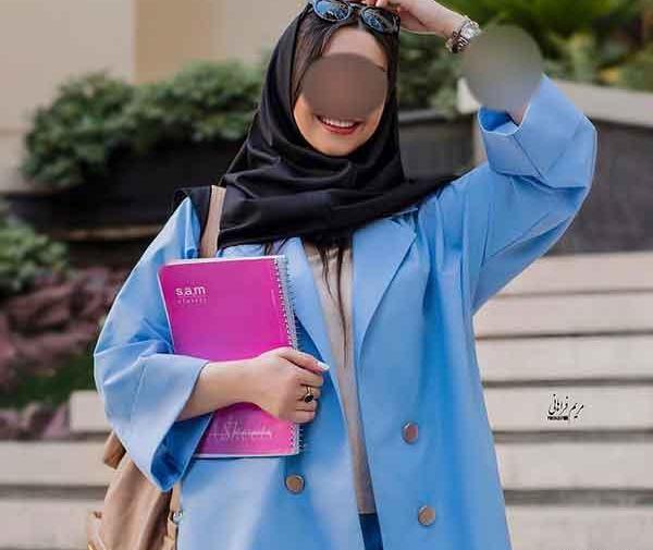 عکس مقنعه مدرسه